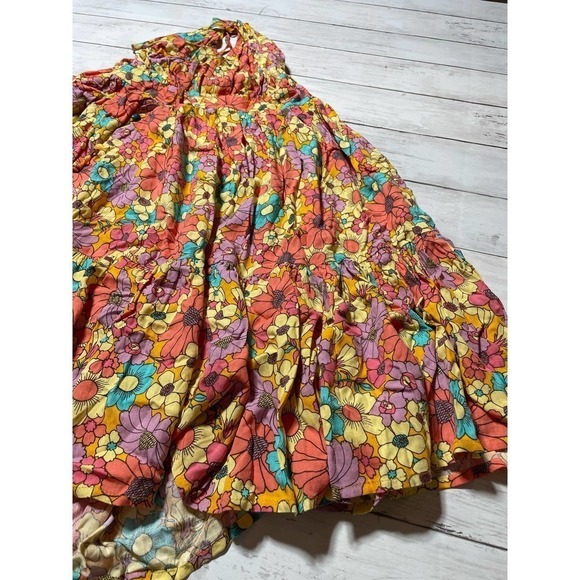 Jessica Simpson Floral halter dress M - Picture 5 of 7